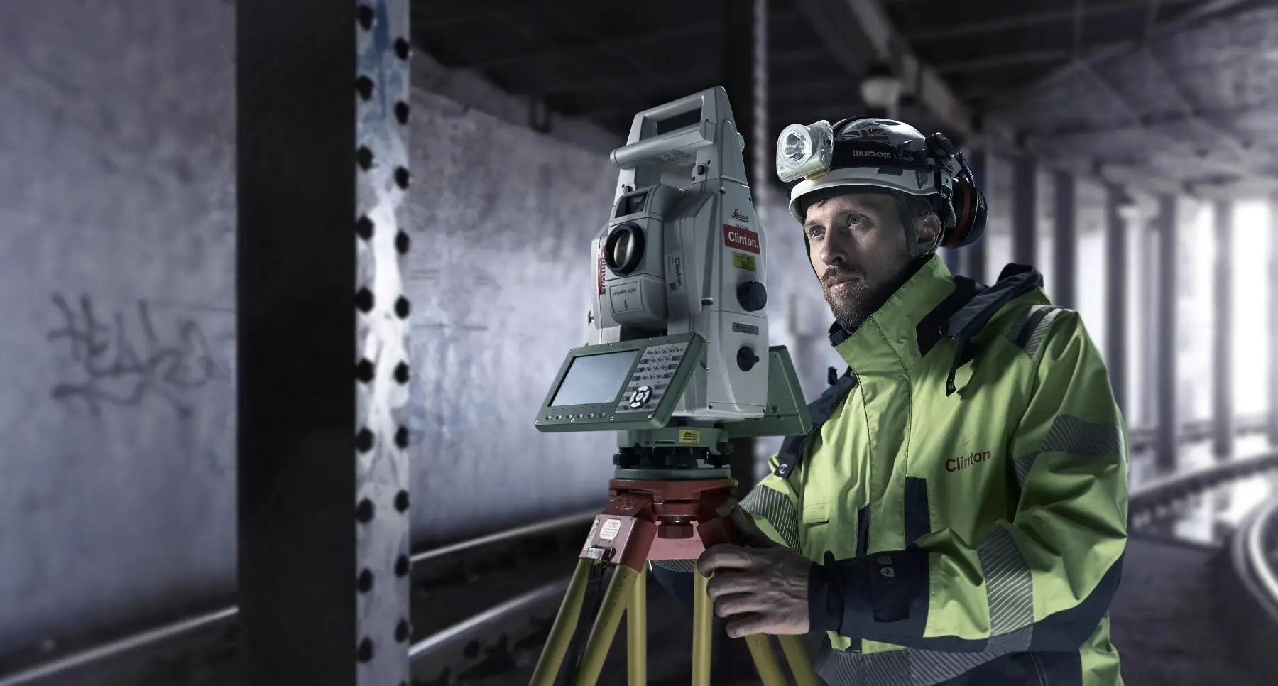 Järnväg - Vi utför all mätning för alla typer av järnvägsprojekt.